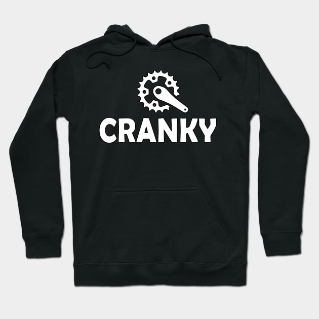 Cranky - cool biking Hoodie by MasutaroOracle